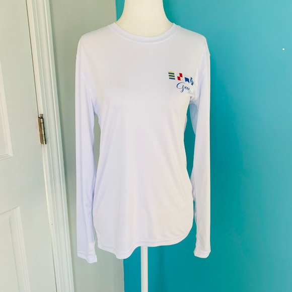 NEW without TAGS long sleeve rash guard with print of Guam - Picture 2 of 9